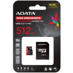 ADATA High Endurance 512 GB MicroSDXC, Speicherkarte 11 ADATA High Endurance 512 GB MicroSDXC, Speicherkarte -Digitu Computer Geschaft ADATA High Endurance 512 GB microSDXC Speicherkarte@@100005945 4