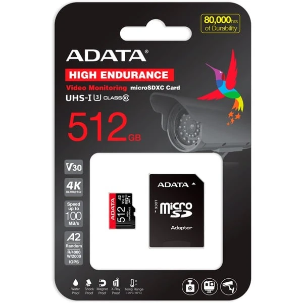 ADATA High Endurance 512 GB MicroSDXC, Speicherkarte 5 ADATA High Endurance 512 GB MicroSDXC, Speicherkarte – Bild 5