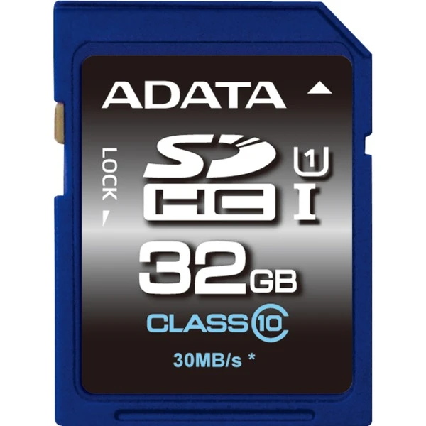 ADATA Secure Digital SDHC Card UHS-I 32 GB, Speicherkarte 1 ADATA Secure Digital SDHC Card UHS-I 32 GB, Speicherkarte