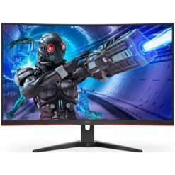 AOC C32G2ZE/BK, Gaming-Monitor 12 AOC C32G2ZE/BK, Gaming-Monitor -Digitu Computer Geschaft AOC C32G2ZE BK Gaming Monitor@@v7lm0002 2