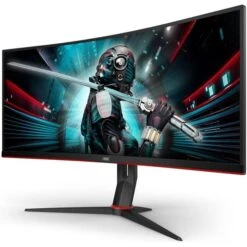 AOC CU34G2X/BK, Gaming-Monitor -Digitu Computer Geschaft AOC CU34G2X BK Gaming Monitor@@v7lm0400 2