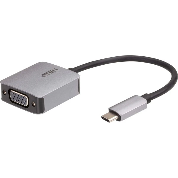ATEN USB Adapter, USB-C Stecker > VGA Buchse 2 ATEN USB Adapter, USB-C Stecker > VGA Buchse – Bild 2