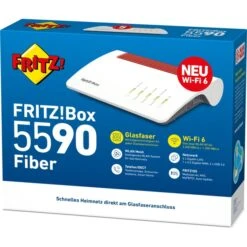 AVM FRITZ!Box 5590 Fiber, Router -Digitu Computer Geschaft AVM FRITZ Box 5590 Fiber Router@@1852812 4