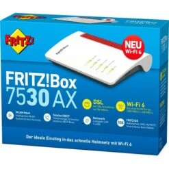 AVM FRITZ!Box 7530 WLAN AX, Router 7 AVM FRITZ!Box 7530 WLAN AX, Router -Digitu Computer Geschaft AVM FRITZ Box 7530 WLAN AX Router@@1699369 3
