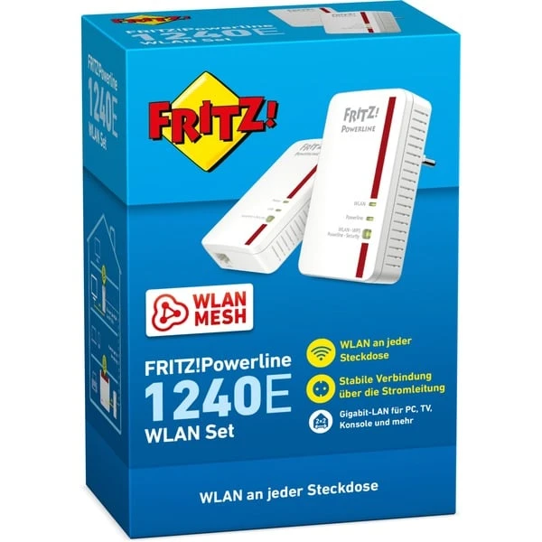 AVM FRITZ!Powerline 1240E WLAN Set 4 AVM FRITZ!Powerline 1240E WLAN Set – Bild 4