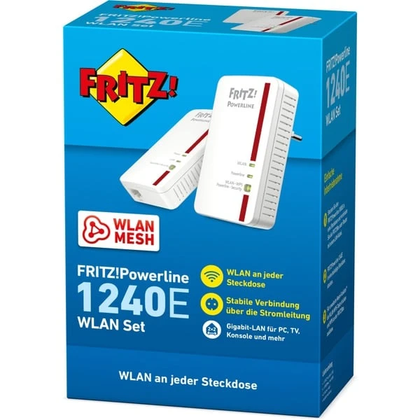 AVM FRITZ!Powerline 1240E WLAN Set 5 AVM FRITZ!Powerline 1240E WLAN Set – Bild 5