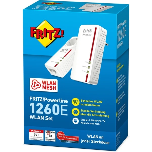 AVM FRITZ!Powerline 1260E WLAN Set 4 AVM FRITZ!Powerline 1260E WLAN Set – Bild 4