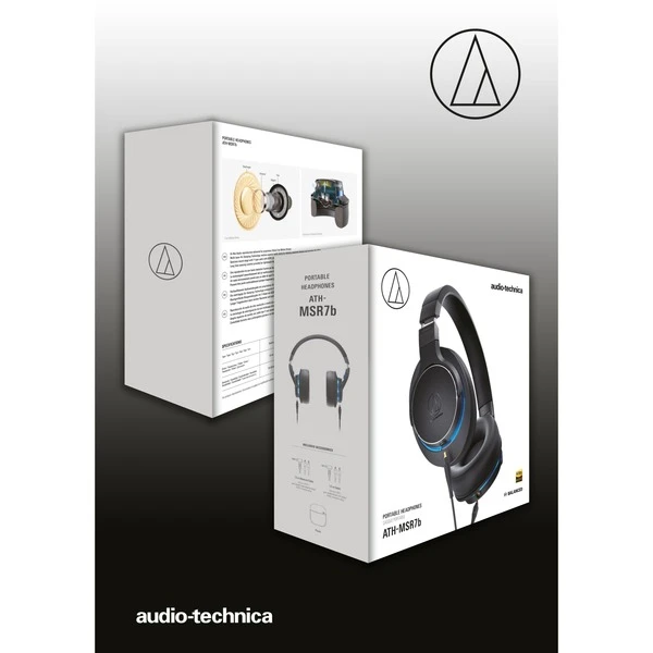 Audio-technica Audio Technica ATH-MSR7bBK, Kopfhörer 7 Audio-technica Audio Technica ATH-MSR7bBK, Kopfhörer – Bild 7