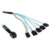 Broadcom Adapterkabel SFF8643 > 4x SATA