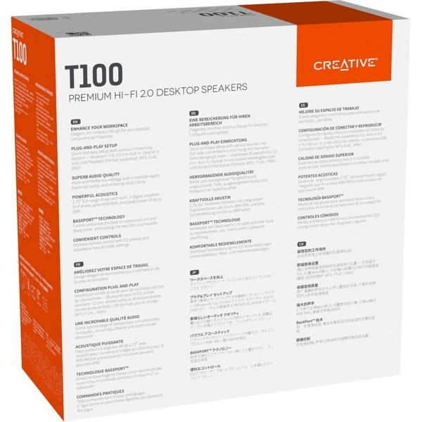 Creative T100, PC-Lautsprecher 8 Creative T100, PC-Lautsprecher – Bild 8