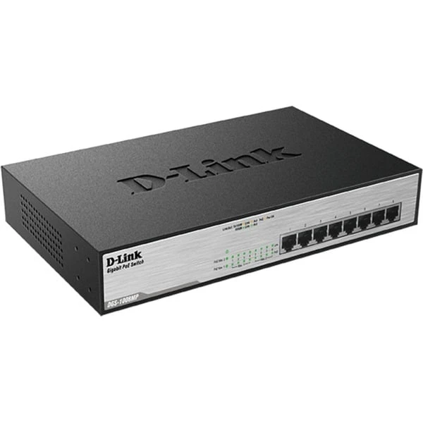 D Link D-Link DGS-1008MP 140W/1000/UNM/ 8, Switch 1 D Link D-Link DGS-1008MP 140W/1000/UNM/ 8, Switch