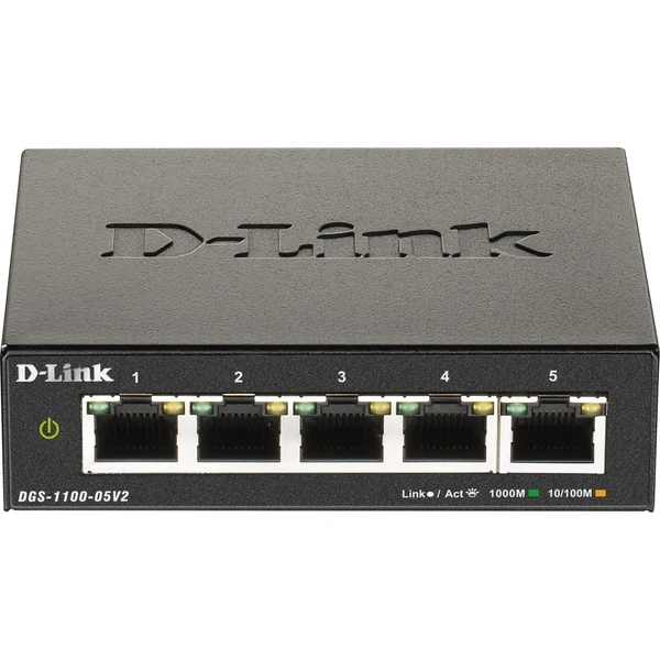D Link D-Link DGS-1100-05V2/E, Switch 2 D Link D-Link DGS-1100-05V2/E, Switch – Bild 2