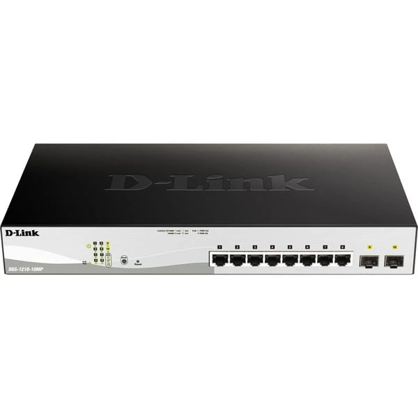 D Link D-Link D-Link DGS-1210-10MP/E PoE/GE/GE/SMA/08, Switch – Bild 2