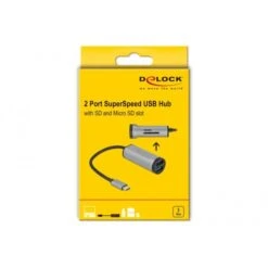 DeLOCK 2 Port USB 3.2 Gen 1 Hub Mit USB Type-C Anschluss Und SD + Micro SD Slot, USB-Hub 7 DeLOCK 2 Port USB 3.2 Gen 1 Hub Mit USB Type-C Anschluss Und SD + Micro SD Slot, USB-Hub -Digitu Computer Geschaft DeLOCK 2 Port USB 3 2 Gen 1 Hub mit USB Type C Anschluss und SD Micro SD Slot USB Hub@@1726341 3