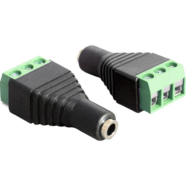 DeLOCK Adapter 3,5-mm-Buchse > Terminalblock 1 DeLOCK Adapter 3,5-mm-Buchse > Terminalblock