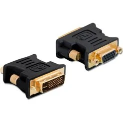 DeLOCK Adapter DVI 24+5 Stecker > VGA Buchse