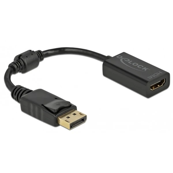 DeLOCK Adapter DisplayPort 1.1 Stecker > HDMI Buchse, Passiv 1 DeLOCK Adapter DisplayPort 1.1 Stecker > HDMI Buchse, Passiv