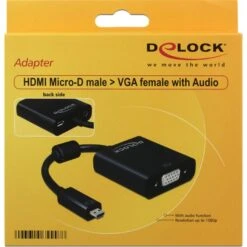 DeLOCK Adapter HDMI Micro-VGA St-Bu -Digitu Computer Geschaft DeLOCK Adapter HDMI micro VGA St Bu@@vkz 3f 2