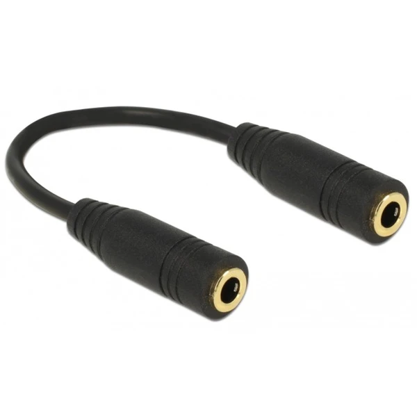 DeLOCK Adapter Klinke 3,5mm 4Pin (Buchse) > 3,5mm 4Pin (Buchse) 1 DeLOCK Adapter Klinke 3,5mm 4Pin (Buchse) > 3,5mm 4Pin (Buchse)