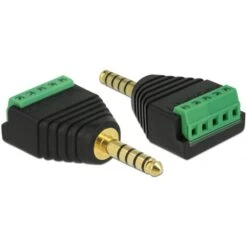 DeLOCK Adapter Klinkenstecker 4,4mm >Terminalblock 5Pin