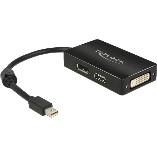 DeLOCK Adapter MiniDisplayport > DisplayPort / HDMI / DVI 2 DeLOCK Adapter MiniDisplayport > DisplayPort / HDMI / DVI – Bild 2