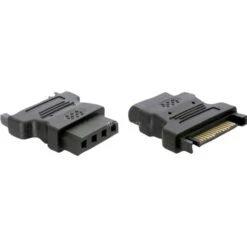 DeLOCK Adapter Power SATA > 5,25" 4Pin