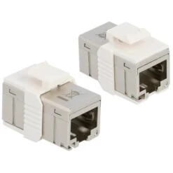 DeLOCK Adapter RJ-45 Buchse > RJ-45 Buchse Kompakt, Cat.6a, Kupplung