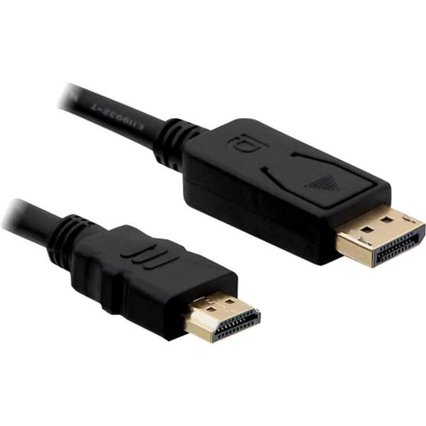 DeLOCK Adapterkabel DisplayPort-Stecker > HDMI-Stecker 1 DeLOCK Adapterkabel DisplayPort-Stecker > HDMI-Stecker