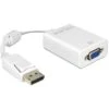 DeLOCK Adapterkabel Displayport 1.2 Stecker > VGA Buchse