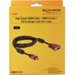 DeLOCK Adapterkabel High Speed HDMI A (Stecker) > DVI (Stecker) -Digitu Computer Geschaft DeLOCK Adapterkabel High Speed HDMI A Stecker DVI Stecker @@rdvcdt35 32