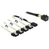 DeLOCK Adapterkabel Mini SAS HD SFF-8643 > 4x SATA 7Pin