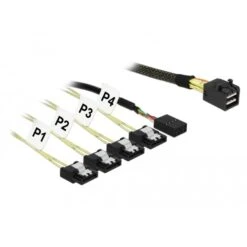 DeLOCK Adapterkabel Mini SAS HD SFF-8643 > 4x SATA 7Pin -Digitu Computer Geschaft DeLOCK Adapterkabel Mini SAS HD SFF 8643 4x SATA 7Pin@@ribcd1b 30