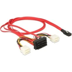 DeLOCK Adapterkabel Mini-SAS SFF-8087 > 4x SAS + Power -Digitu Computer Geschaft DeLOCK Adapterkabel mini SAS SFF 8087 4x SAS Power@@ribcem 2