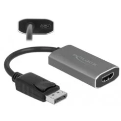 DeLOCK Aktiver Adapter, DisplayPort Stecker > HDMI 8K Buchse
