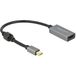 DeLOCK Aktiver Adapter Mini DisplayPort 1.4 > HDMI 4K 60 Hz (HDR)