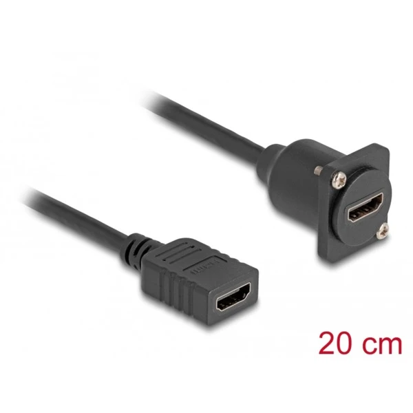 DeLOCK D-Typ Kabel HDMI Buchse > HDMI Buchse – Bild 2