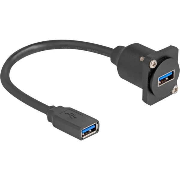 DeLOCK D-Typ USB 3.2 Gen 1 Kabel, USB-A Buchse > USB-A Buchse