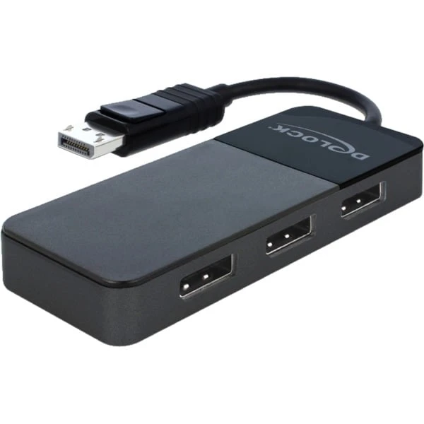 DeLOCK DisplayPort Splitter 1.4 1x DisplayPort > 3x DisplayPort