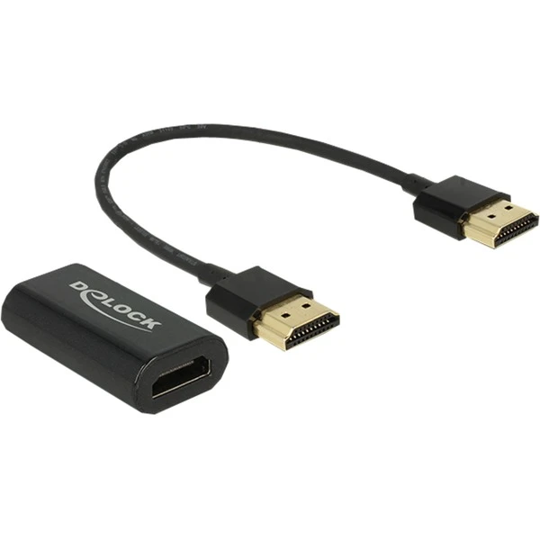 DeLOCK HDMI-A Buchse > VGA Buchse, Adapter 2 DeLOCK HDMI-A Buchse > VGA Buchse, Adapter – Bild 2
