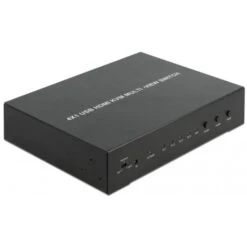 DeLOCK KVM 4in1 Multiview Switch 4x HDMI USB 2.0, KVM-Switch