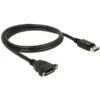 DeLOCK Kabel DisplayPort 1.2 (Stecker) > DisplayPort (Buchse Zum Einbau)