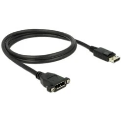 DeLOCK Kabel DisplayPort 1.2 (Stecker) > DisplayPort (Buchse Zum Einbau)