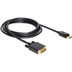 DeLOCK Kabel DisplayPort Stecker > DVI-D 24+1 Stecker