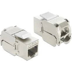 DeLOCK Keystone Modul RJ45 Buchse > LSA Cat.6A, Keystone-Modul
