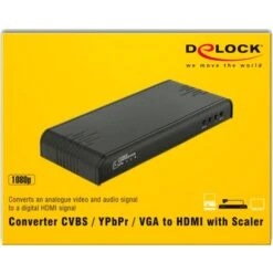 DeLOCK Konverter CVBS / YPbPr / VGA > HDMI Mit Scaler -Digitu Computer Geschaft DeLOCK Konverter CVBS YPbPr VGA HDMI mit Scaler@@rdvcdt49 3