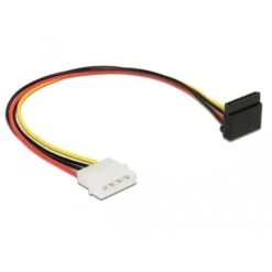 DeLOCK Stromkabel SATA 15Pin (Buchse) > 4Pin 5,25" (Stecker)