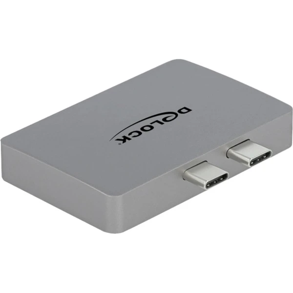DeLOCK Thunderbolt Adapter, 2x USB-C Stecker > 2x DisplayPort Buchse