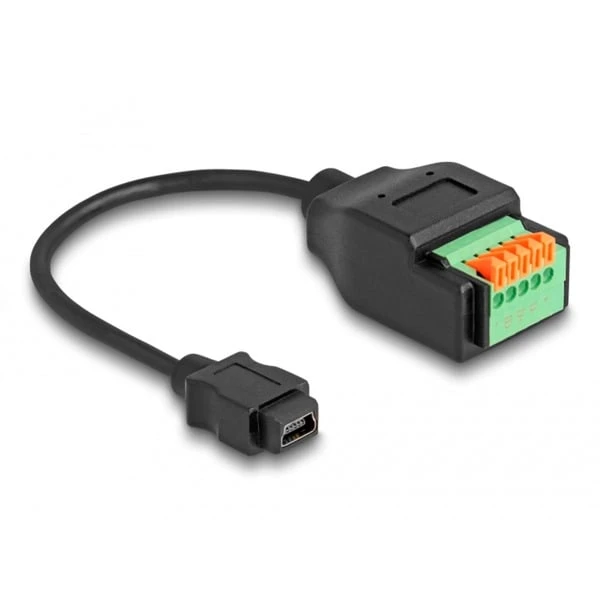 DeLOCK USB 2.0 Adapter, Mini-USB Buchse > 5 Pin Terminalblock – Bild 2