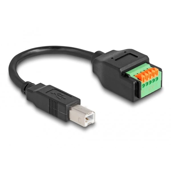DeLOCK USB 2.0 Adapter, USB-B Stecker > 5 Pin Terminalblock – Bild 2