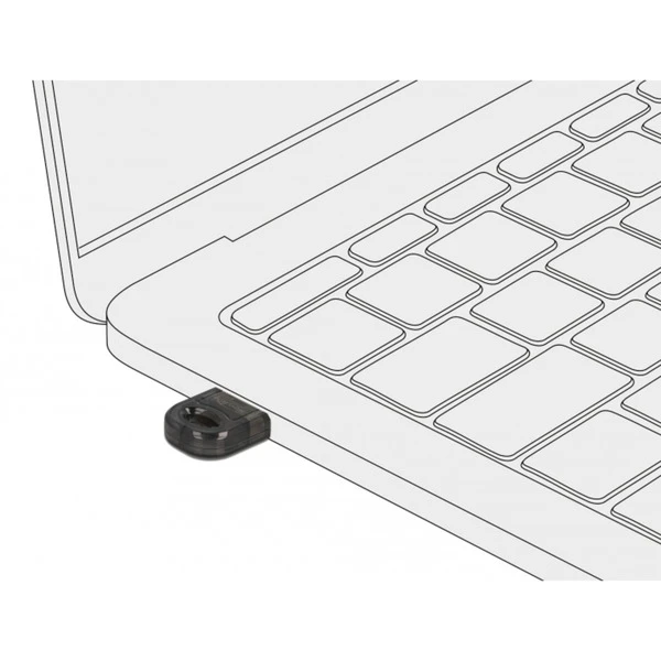 DeLOCK USB 2.0 Bluetooth 5.0 Mini Adapter, Bluetooth-Adapter 3 DeLOCK USB 2.0 Bluetooth 5.0 Mini Adapter, Bluetooth-Adapter – Bild 3